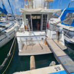 vista de la popa de un Fairline 31 Corniche en venta por interyachts entre sus barcos de segunda mano